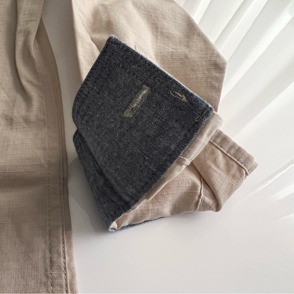 Backpacker ripstop button down shirt, beige, xs - Picture 7 of 9